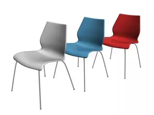 Kartell Maui Chair Low-poly 3D model