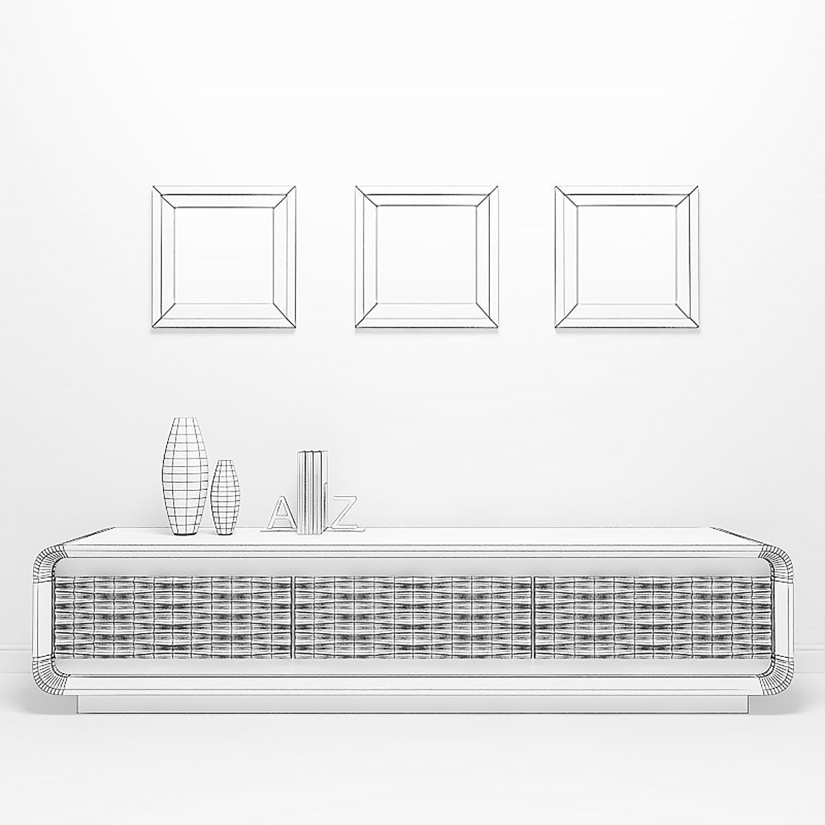 3d Modo - Caffe Collezione 3D model_1