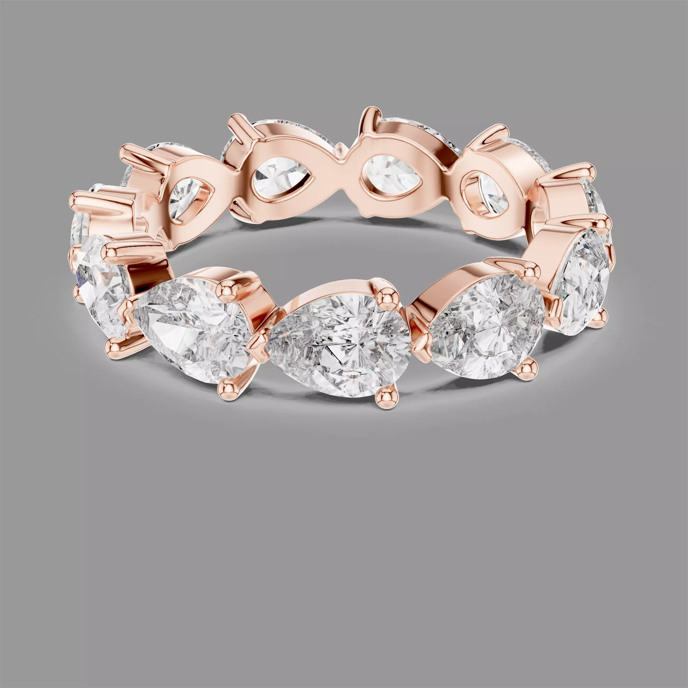 Eternity band ring 3D print model