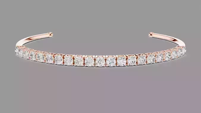 Diamond Bracelet 3D print model