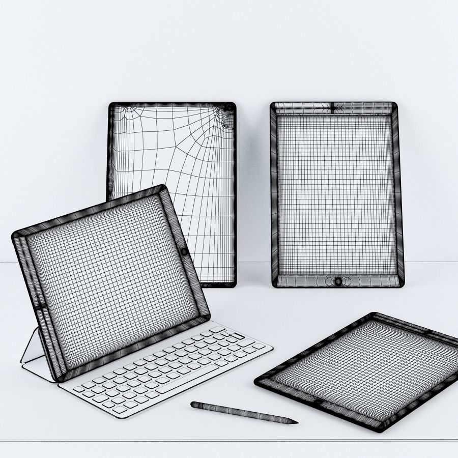 Apple Collection 01 3D model_9