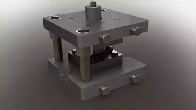 Stamp bending 396 3D model
