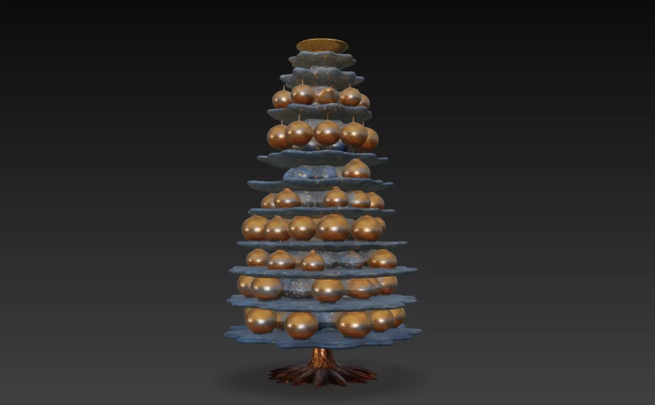 Christmas Tree 3D model 3D printable CGTrader