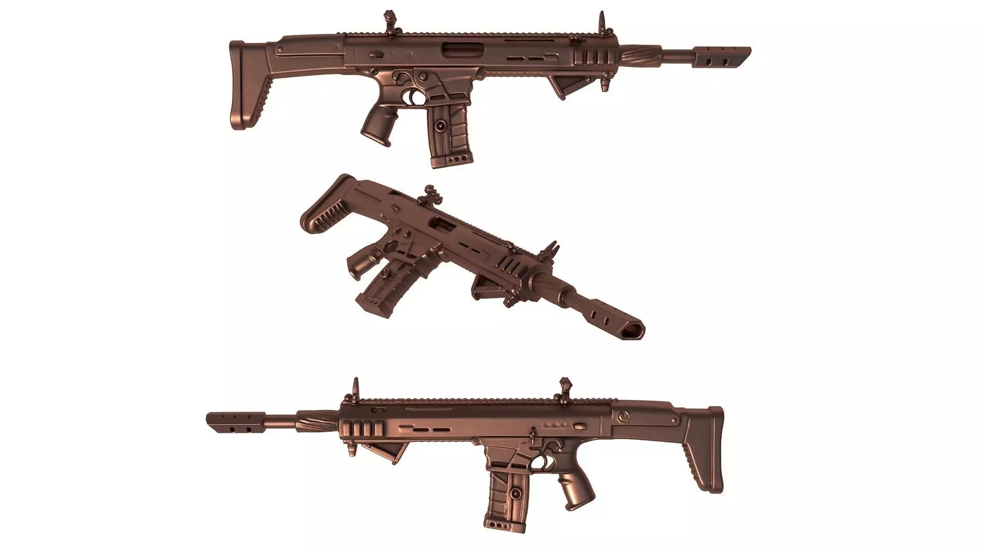 PANZER ARMS SCRXII 3D print model