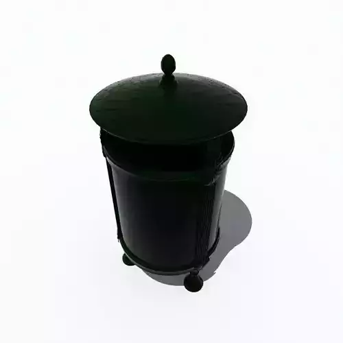 trash bin 4 3D model