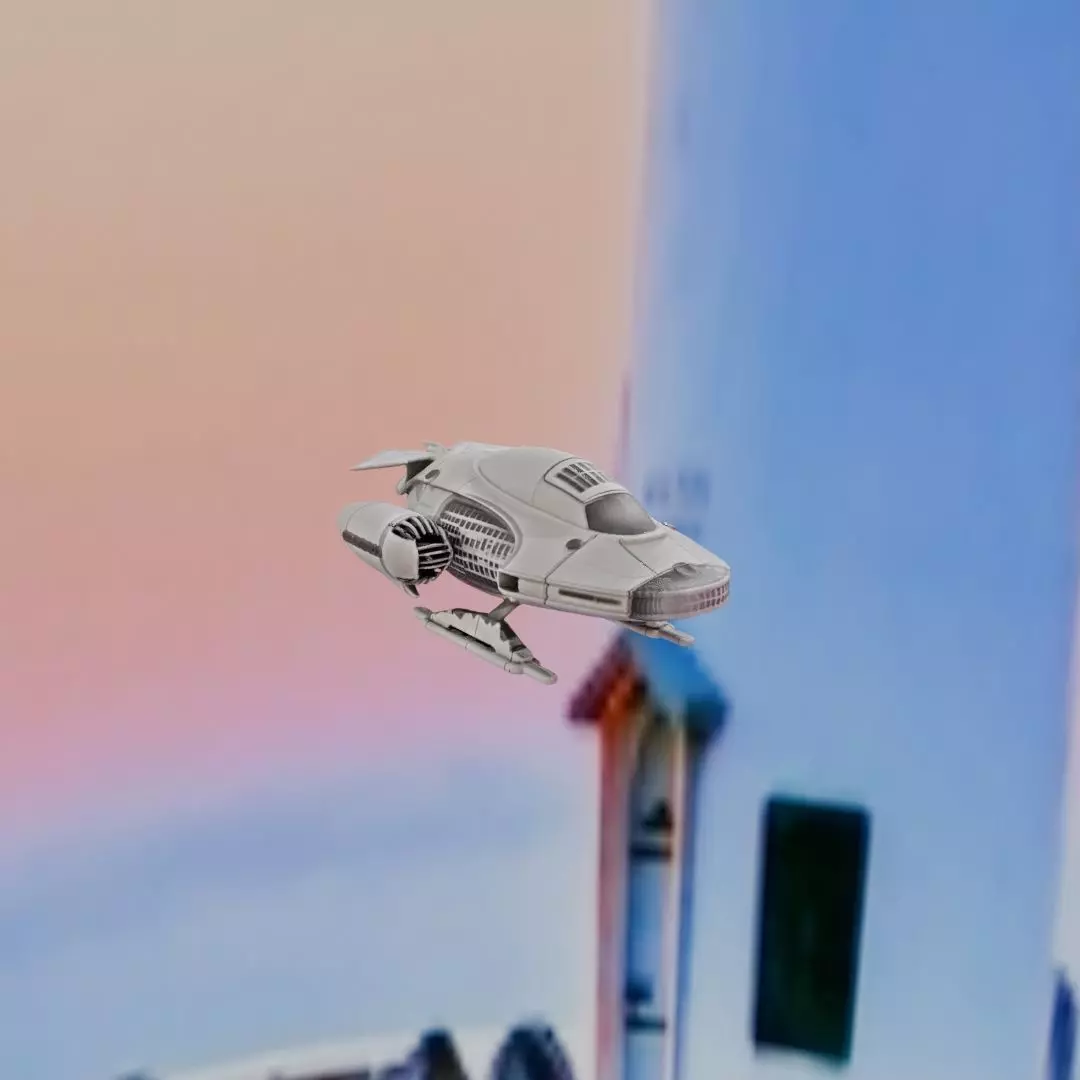 Nebula-Flux Drift Bike 3D print model