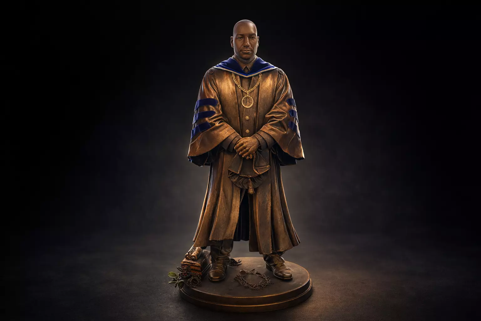 Martin Luther King Jr Statue Civil Rights Leader Figure 3D print model