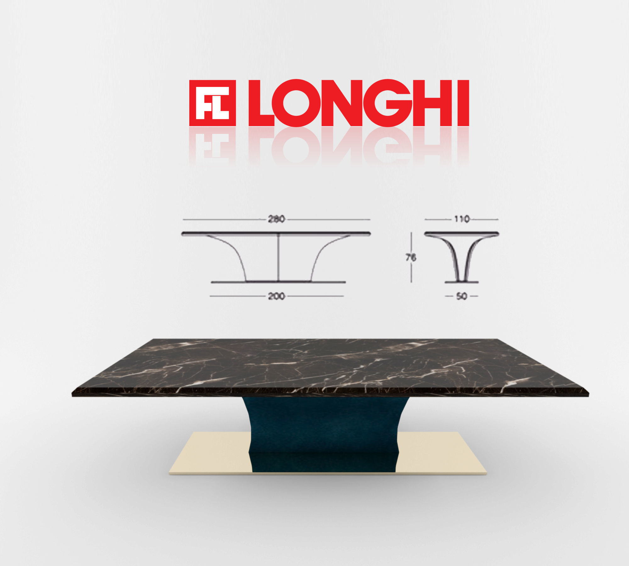 longhi dining  3D model_3