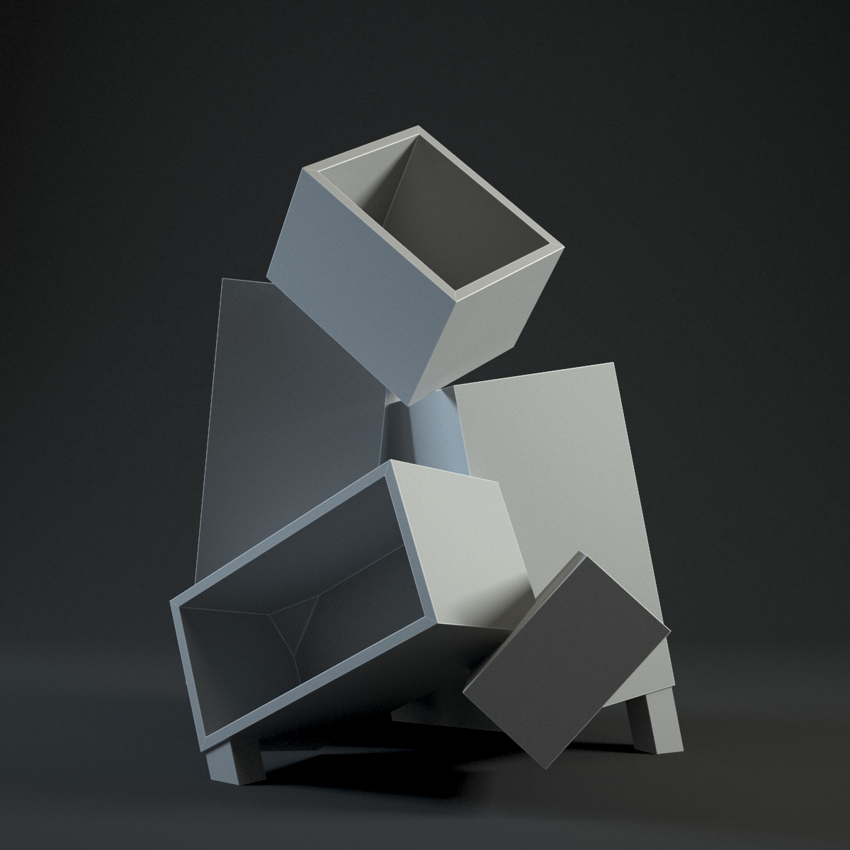 Overdose Cabinet Small 3D model_9