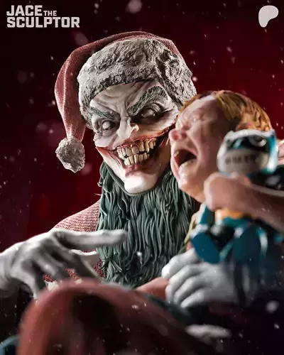 Joker Christmas - STL digital file