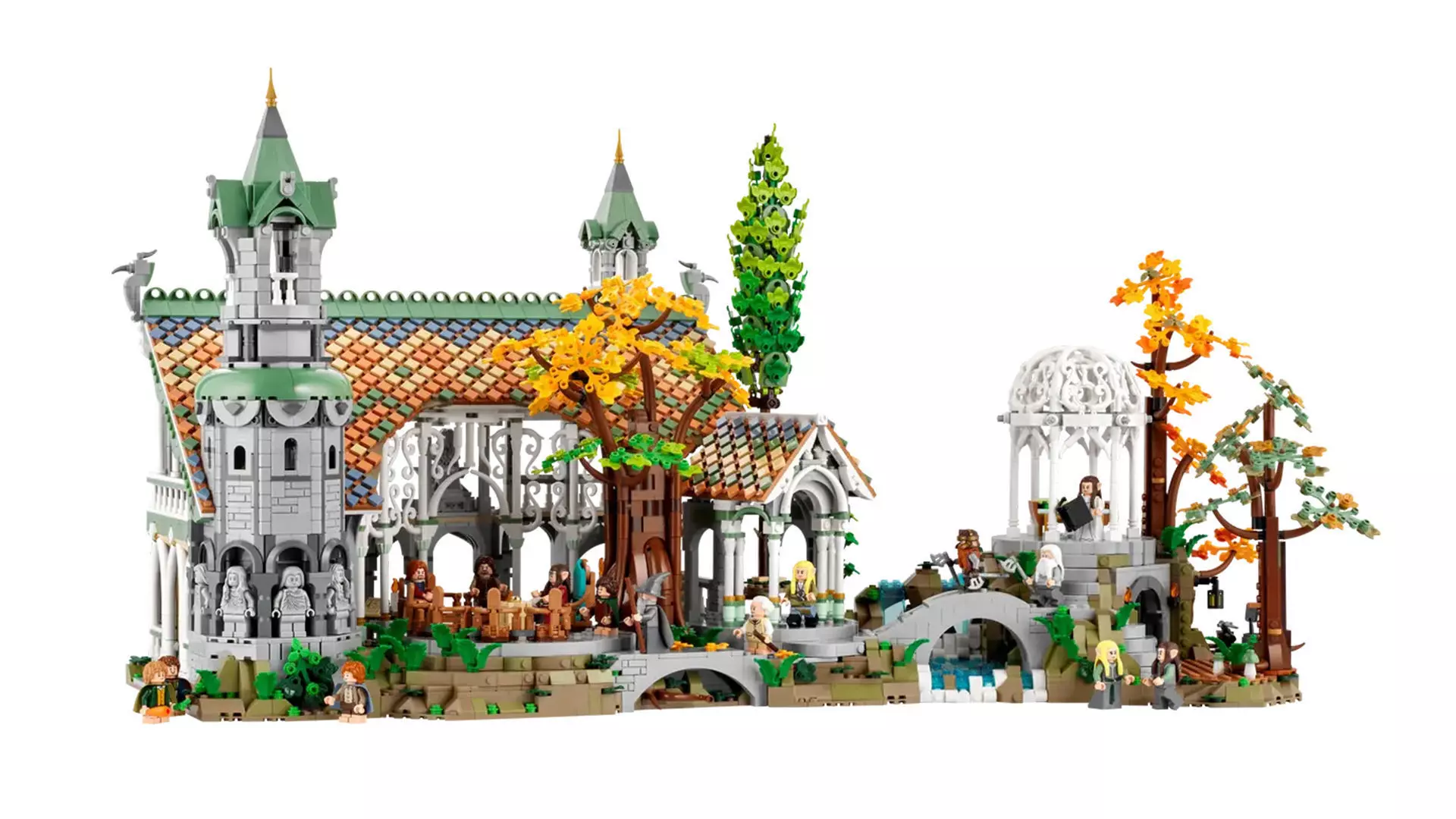 TwindBricks3D - 10316 Rivendell 3D print model
