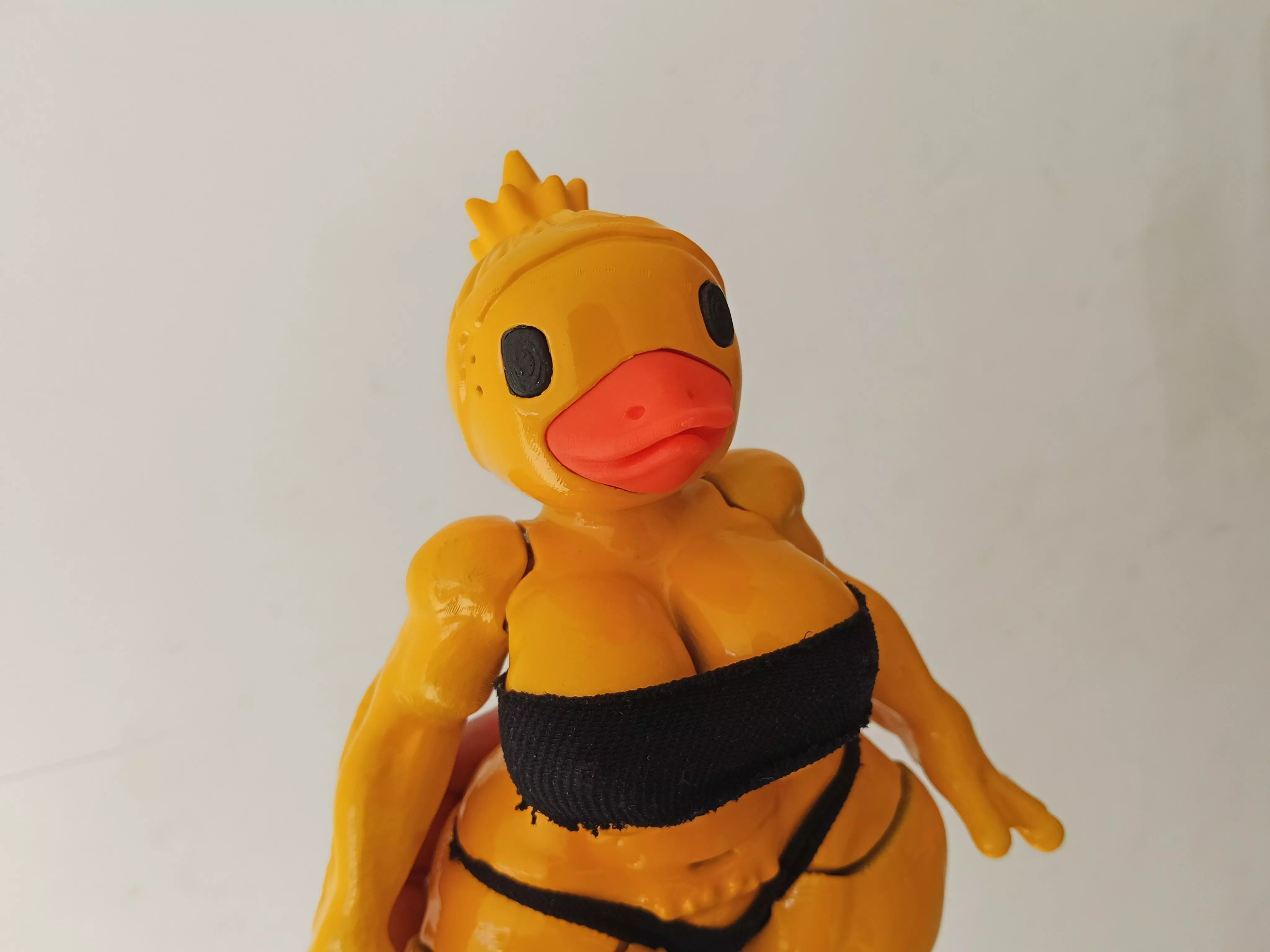 NFSW Female Duck Naked sexy Sensual 3D print model