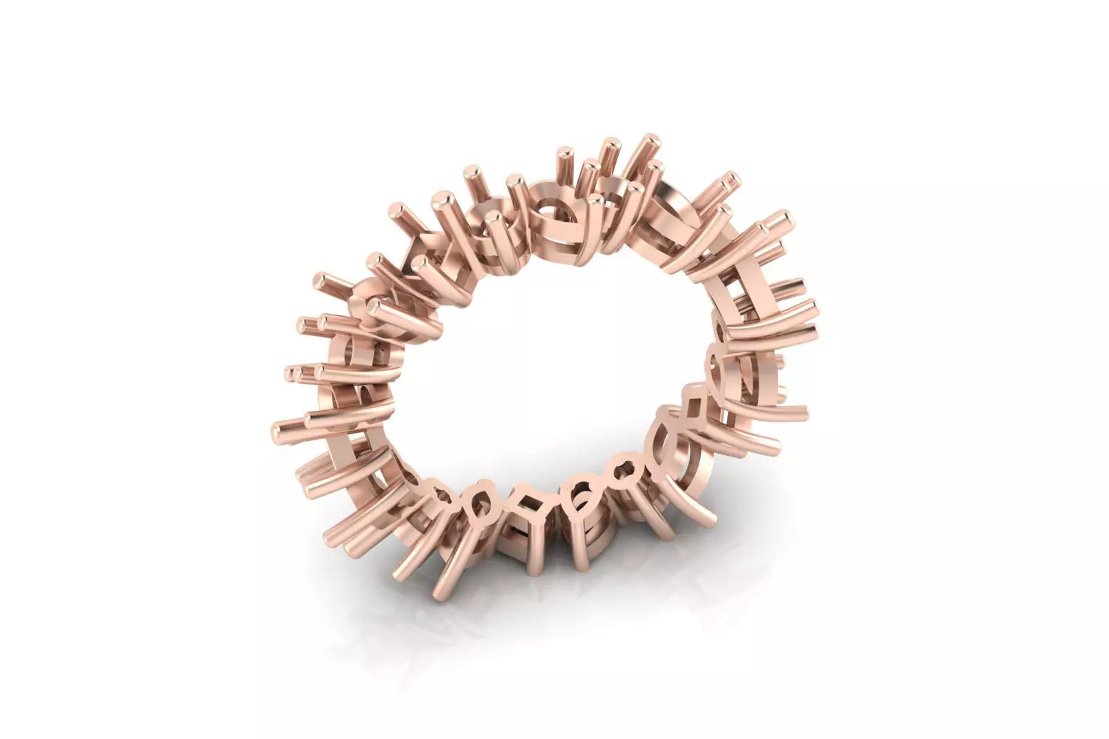 free eternity jewelry ring Free 3D print model