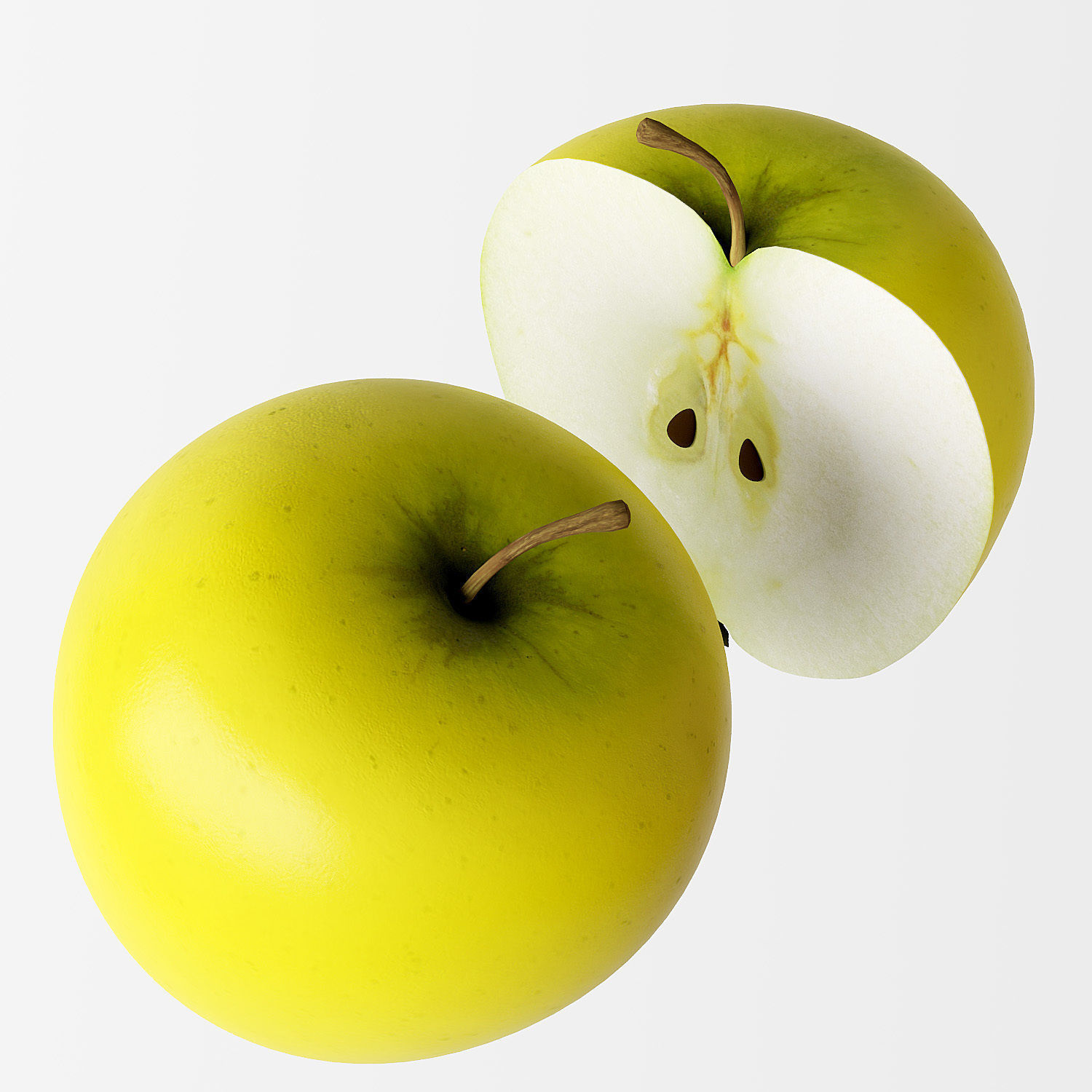 Apples apple 3D model_3