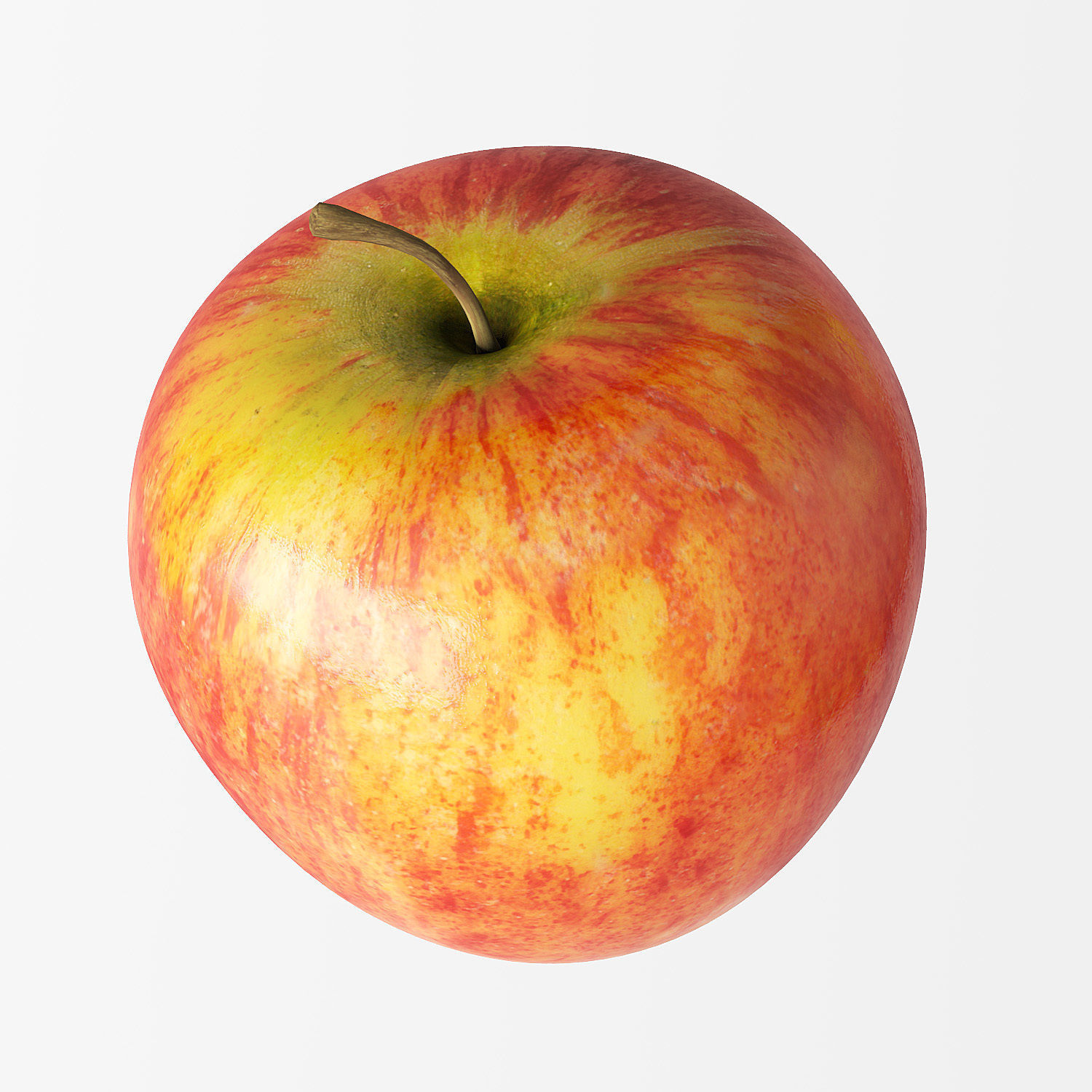 Apples apple 3D model_4