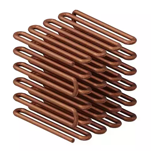 Rusty Deep Freezer Coil 3D model