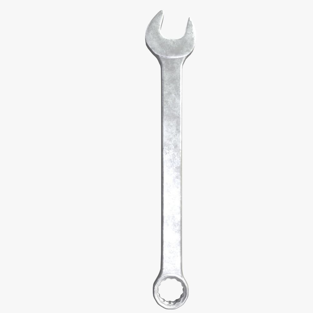 Wrench tool 3D model_1