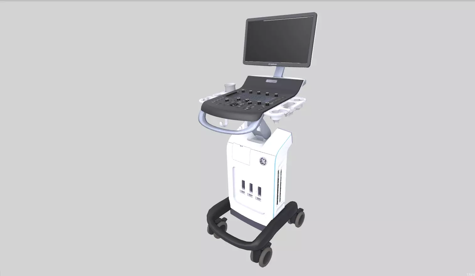 Ultrasound machine Versana Essential Low-poly 3D model