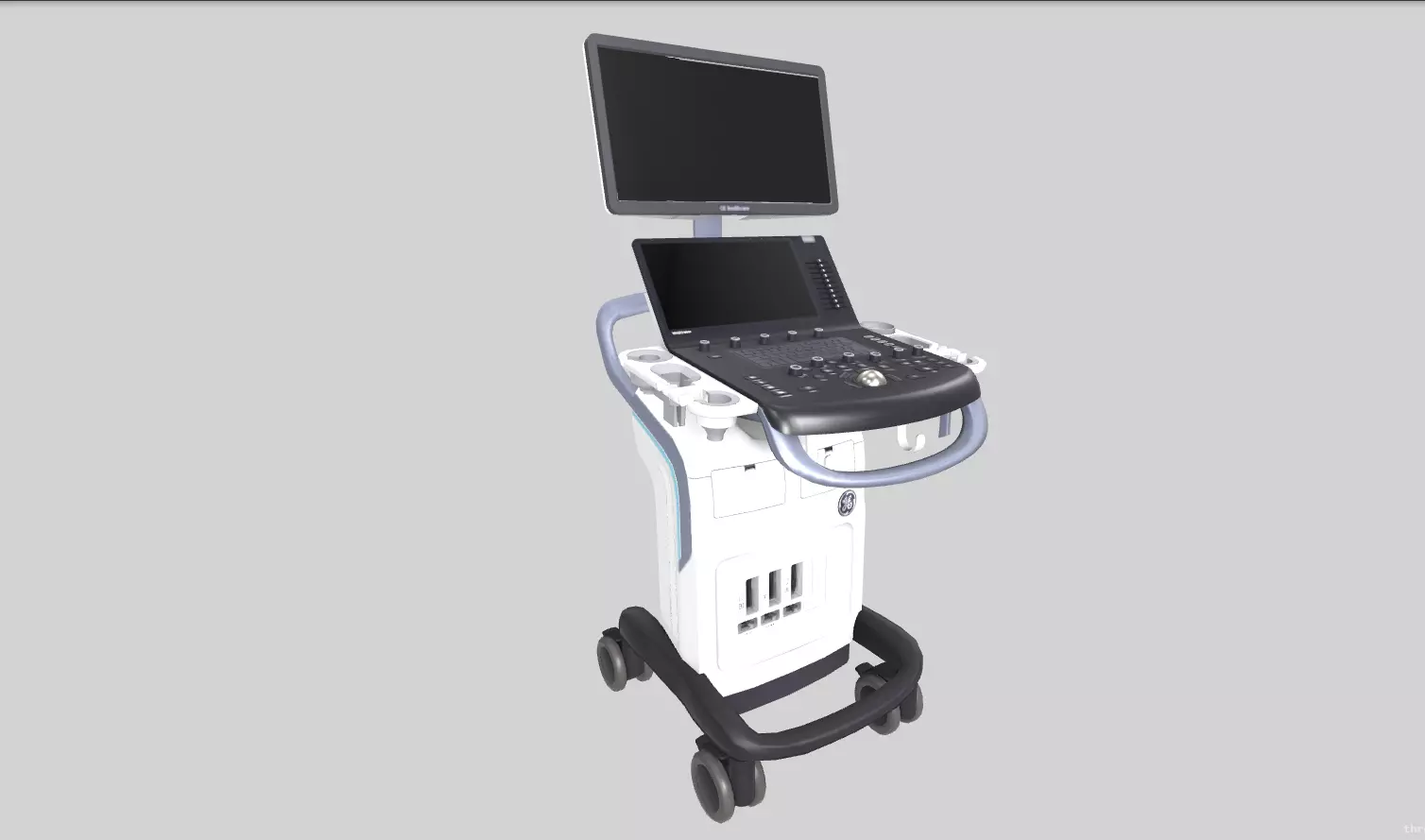 Ultrasound machine Versana Premier Low-poly 3D model