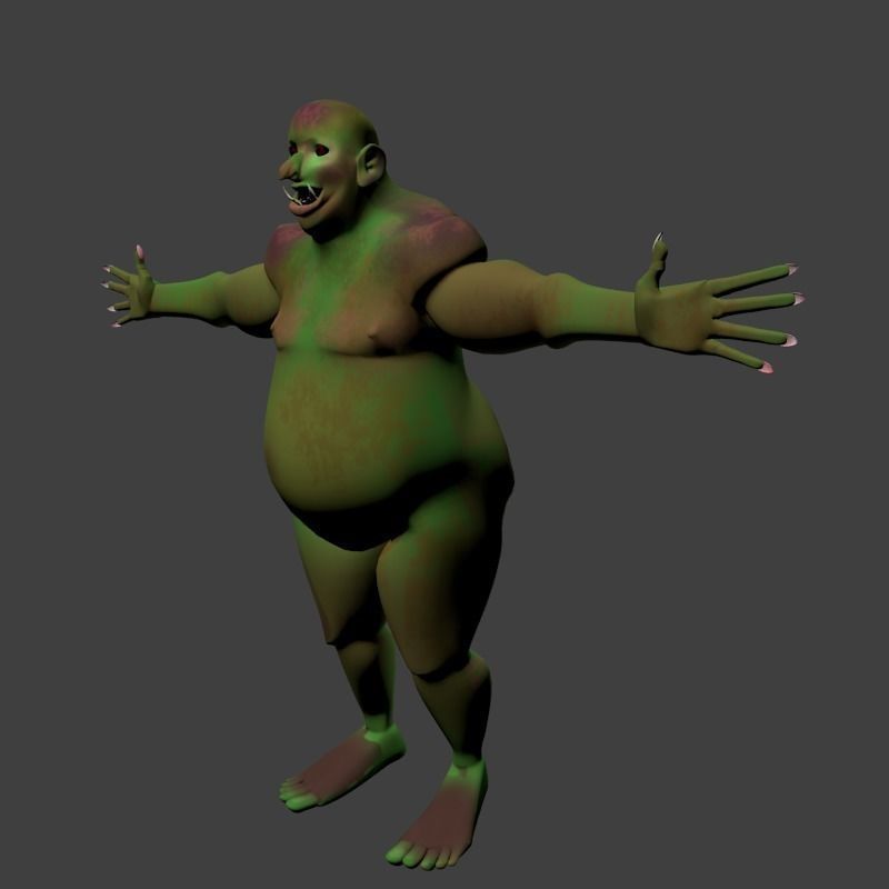 Ghoul if it is really one 3D model_1