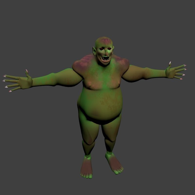 Ghoul if it is really one 3D model_0