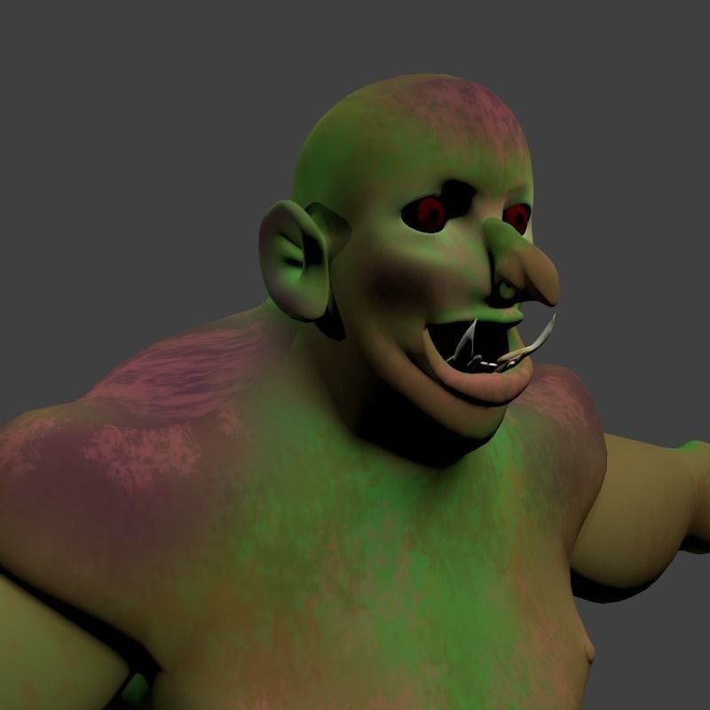 Ghoul if it is really one 3D model_11