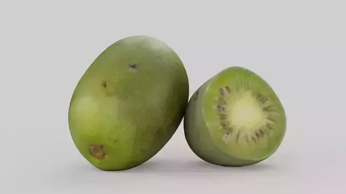 Kiwi Berry Bundle 3D Model Pack