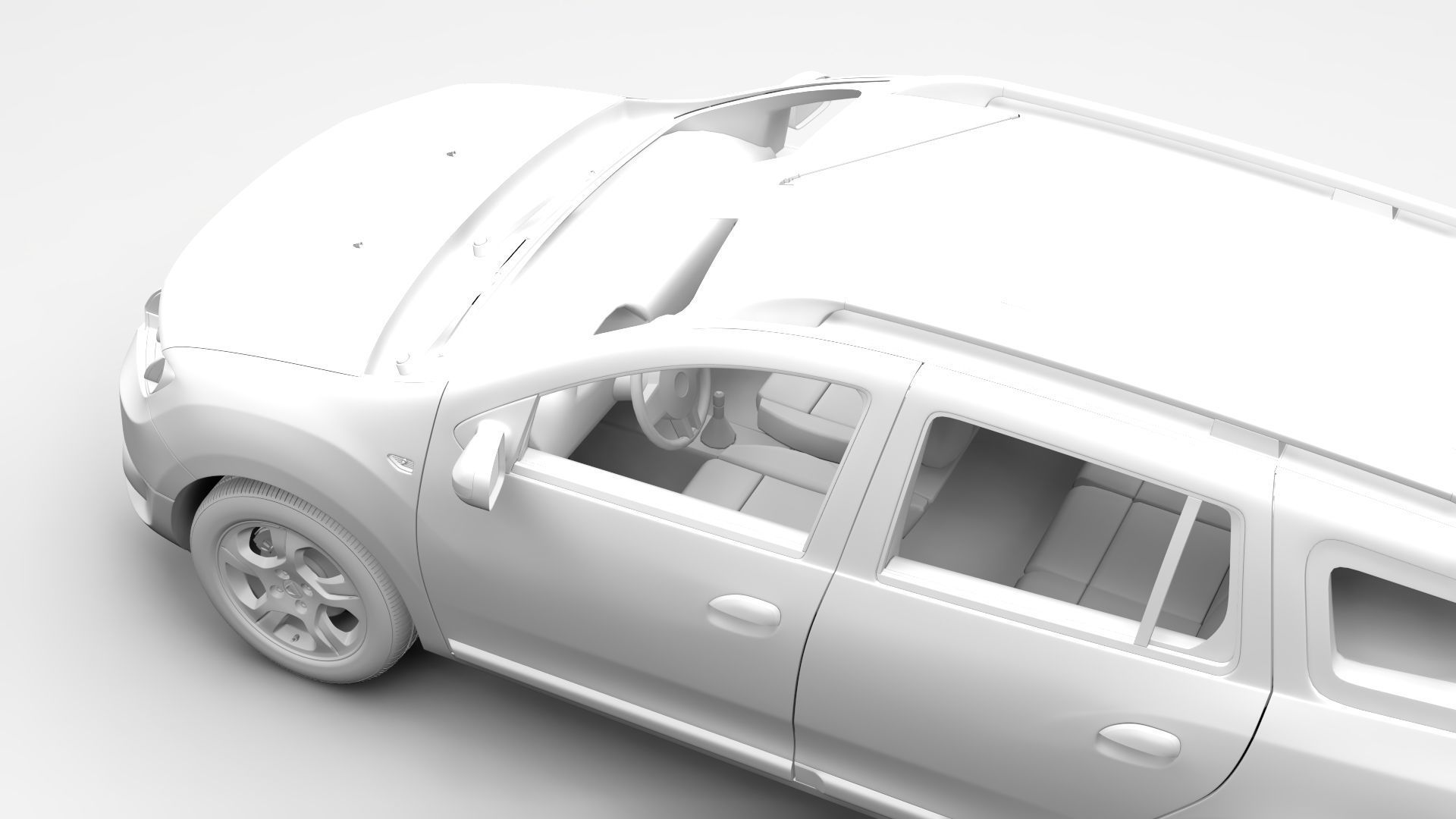 Dacia Logan MCV 2016 3D model_13