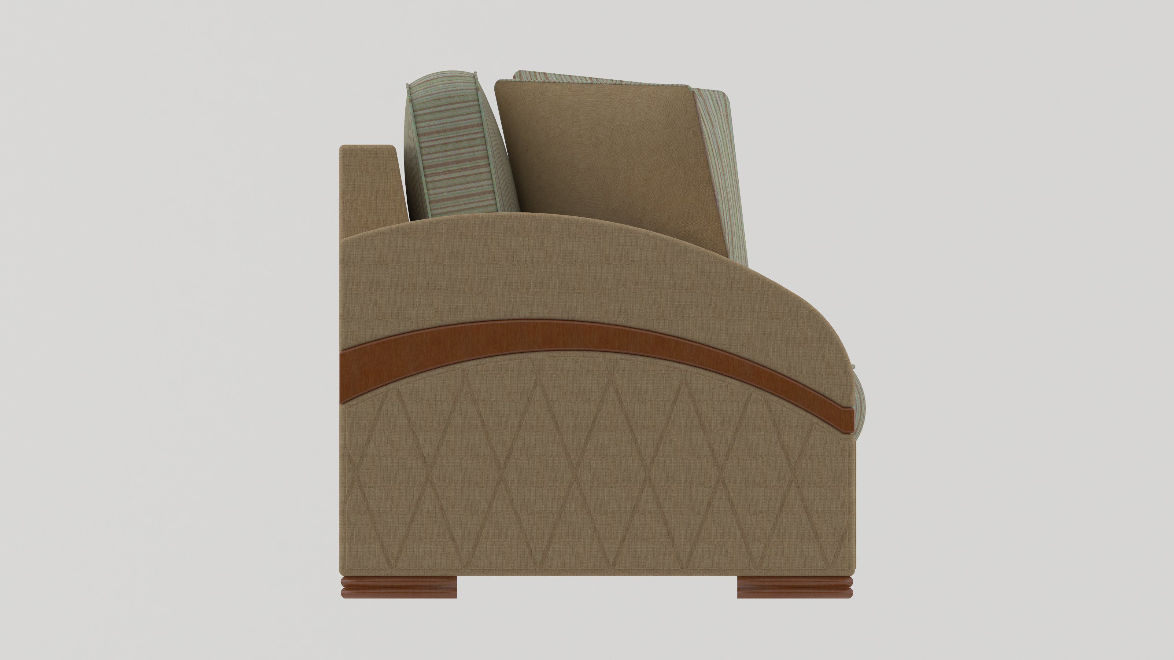 living room sofa 3D model_2