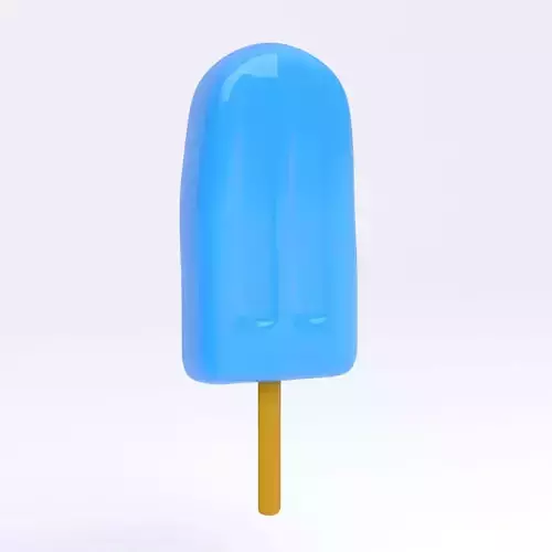 Ice Cream Bar Blue