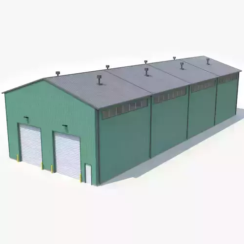 Green Industrial Building 27 PBR