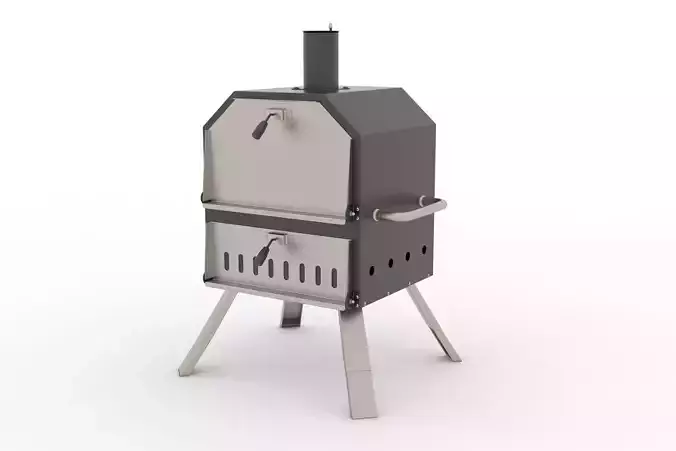 pizza oven 3D model
