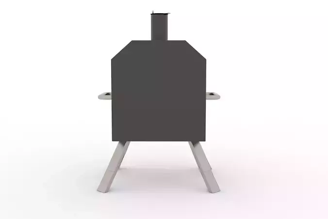 pizza oven 3D model 7