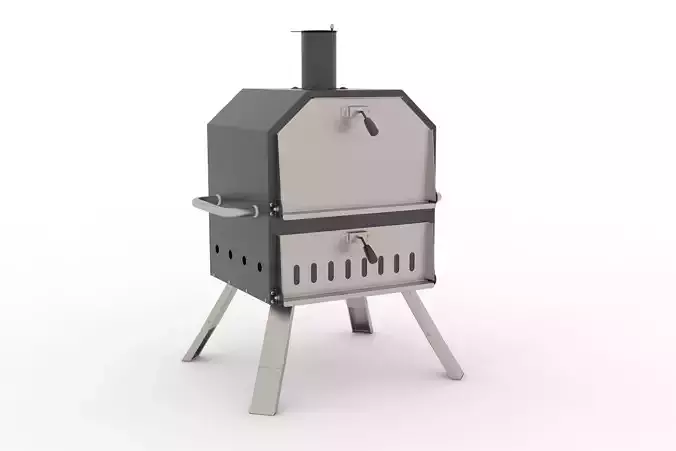 pizza oven 3D model 3