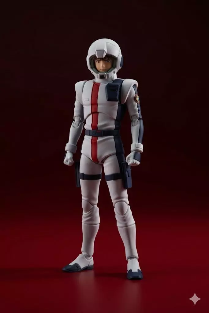 Sh Figuarts Style Amuro Ray from Gundam 3D print model