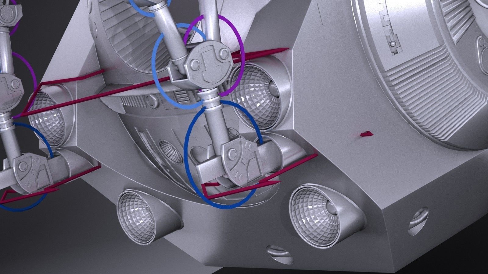 EVA Pod Space Odyssey 2001 3D model_12