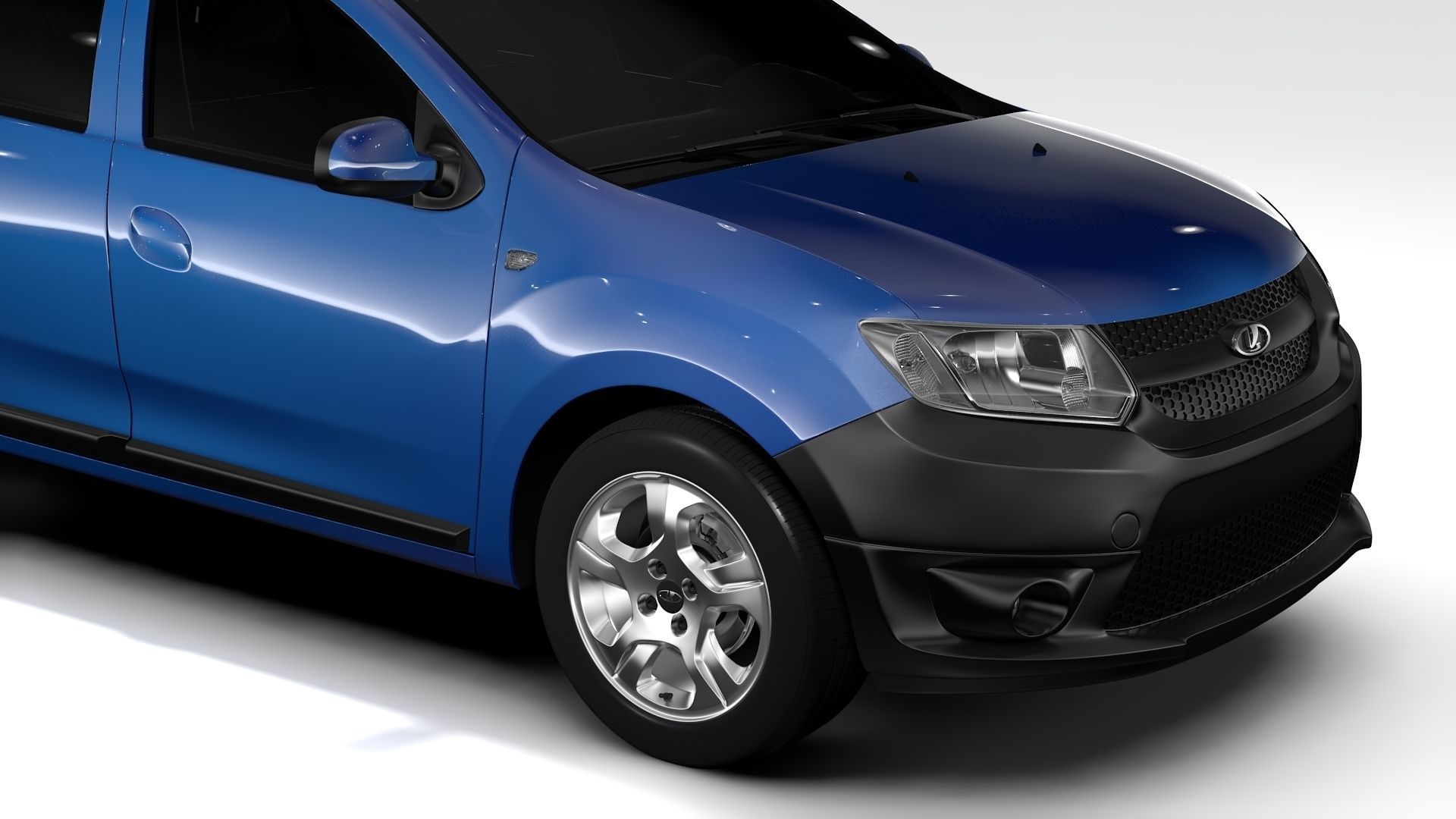 Lada Largus 2016 3D model_11