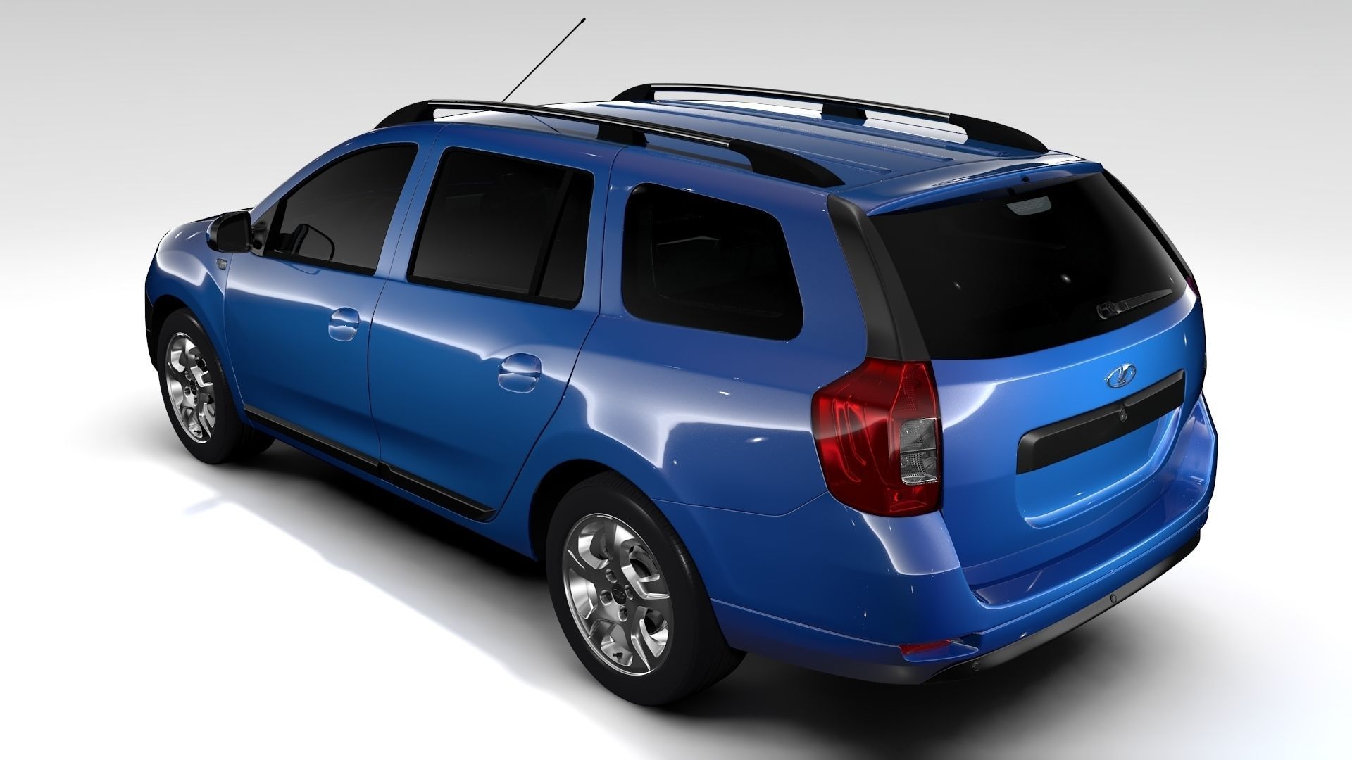 Lada Largus 2016 3D model_6