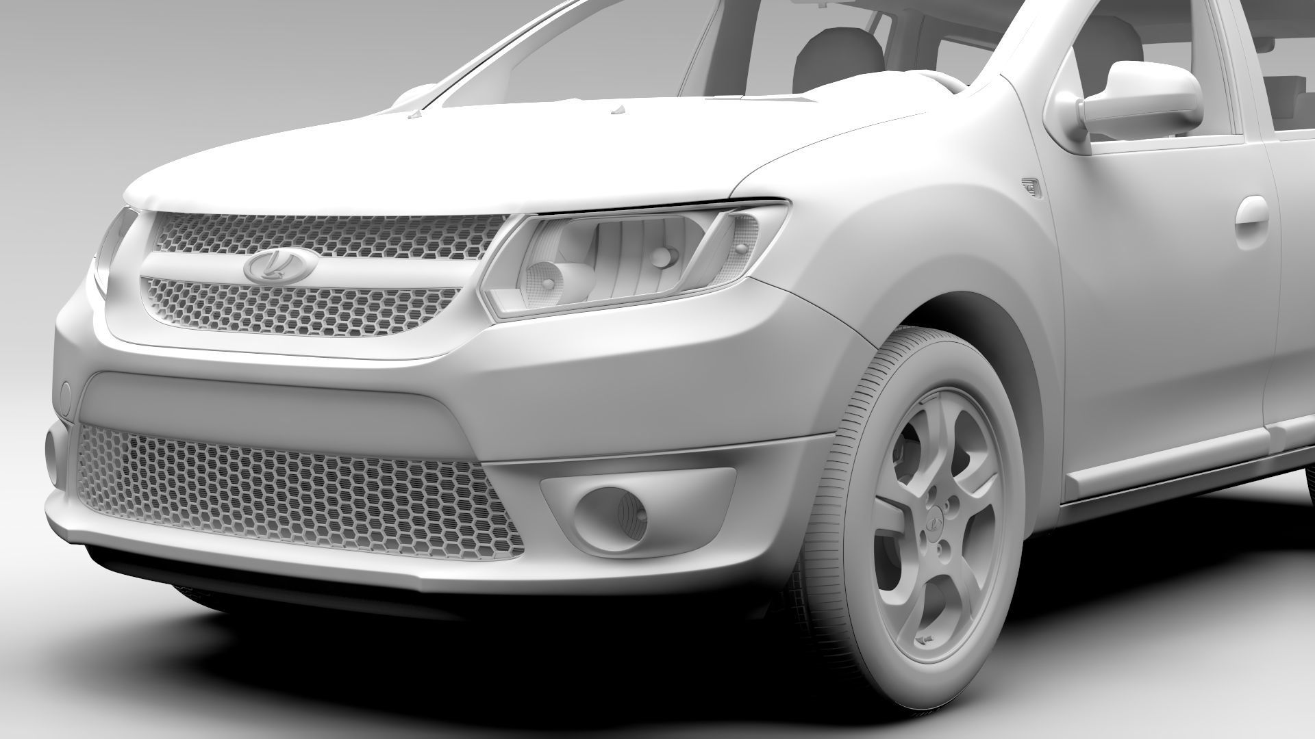Lada Largus 2016 3D model_16