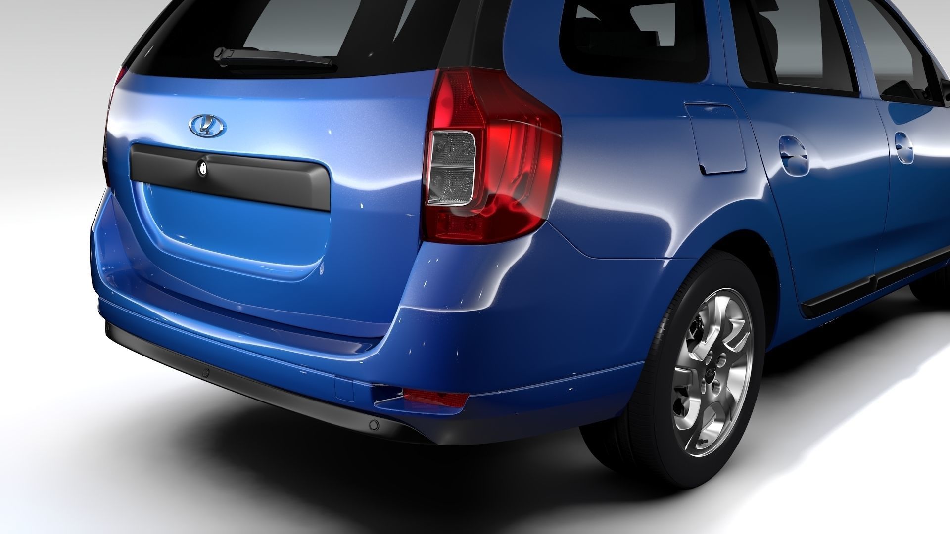 Lada Largus 2016 3D model_10