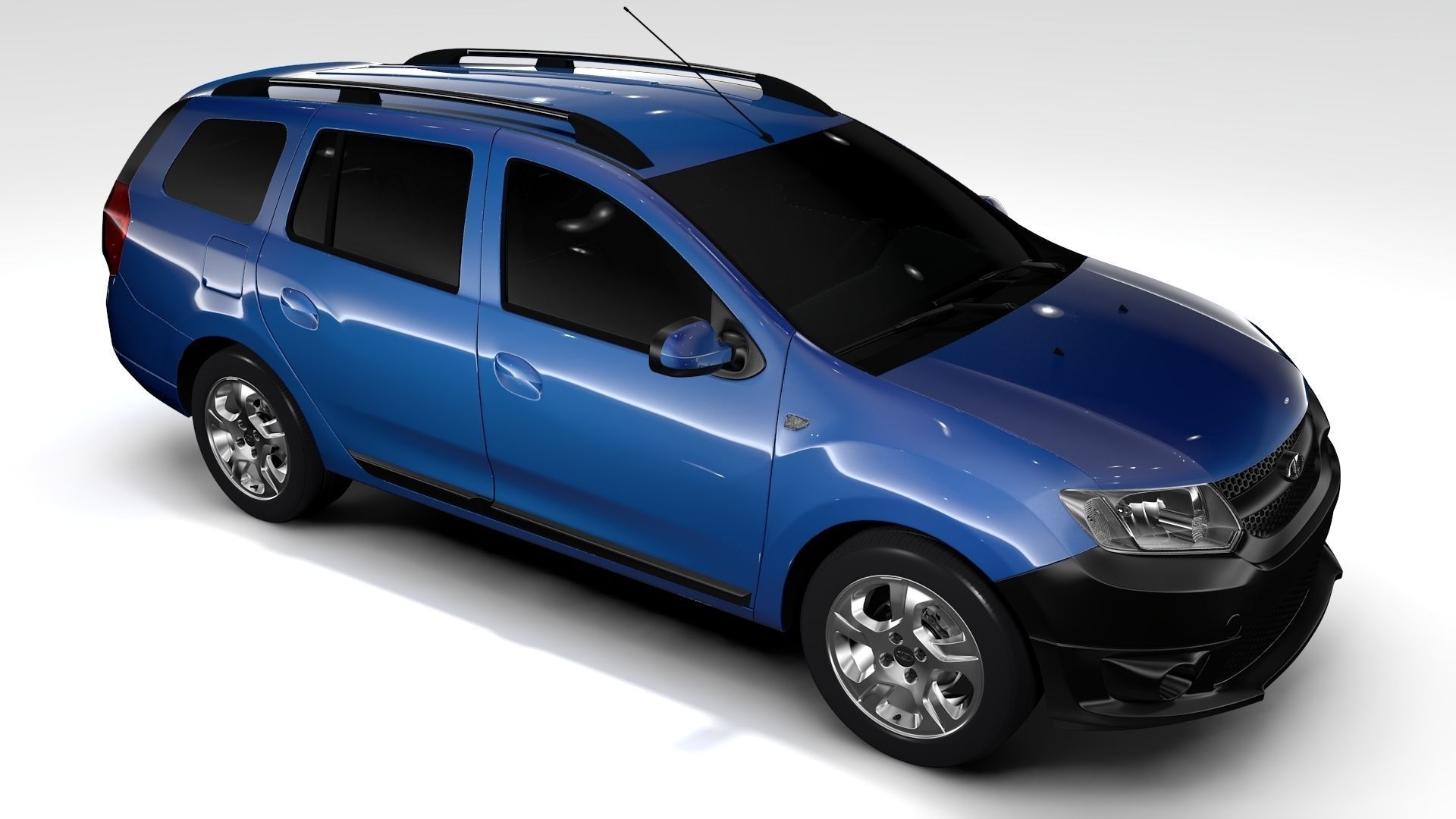 Lada Largus 2016 3D model_3