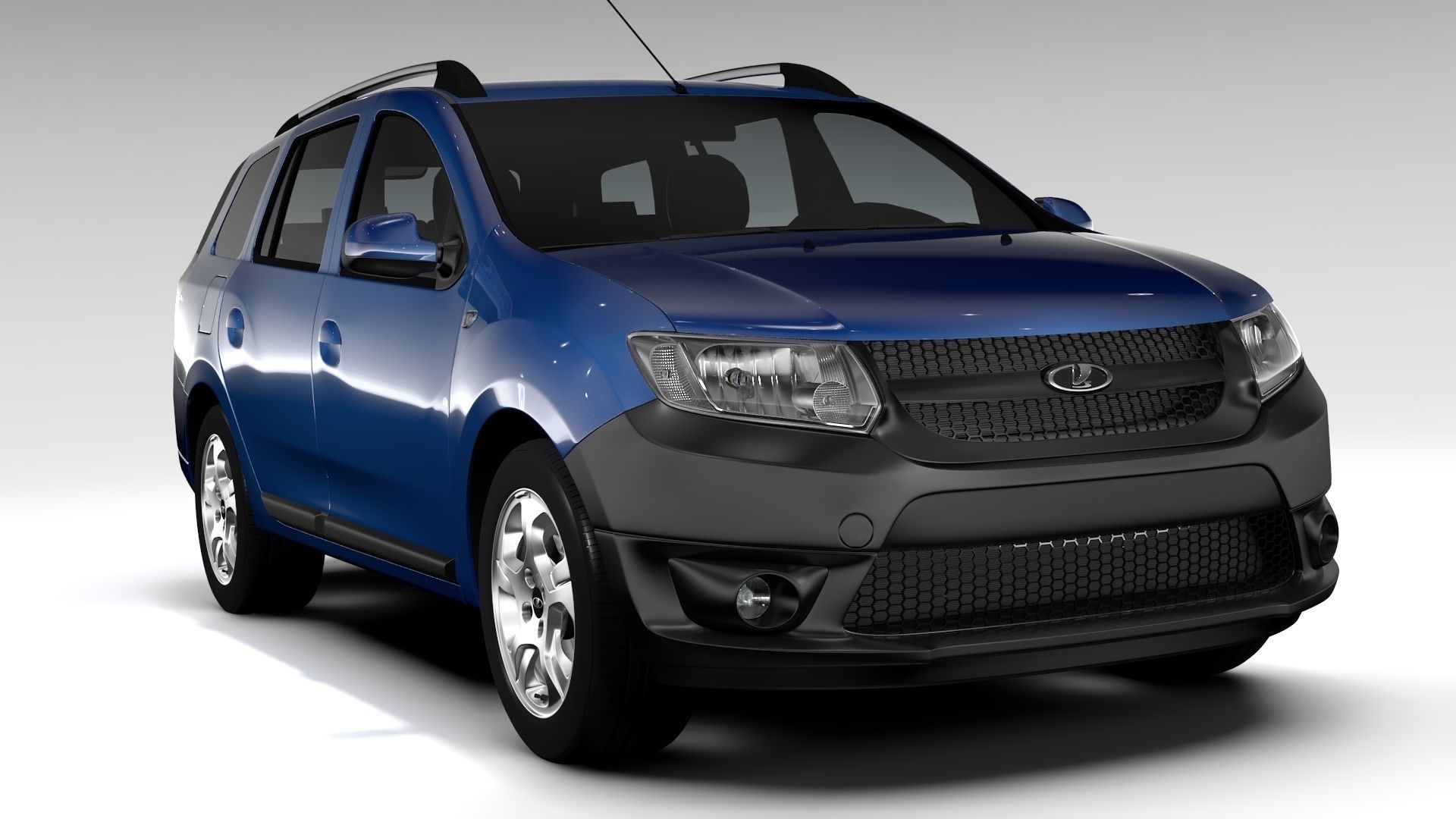 Lada Largus 2016 3D model_13