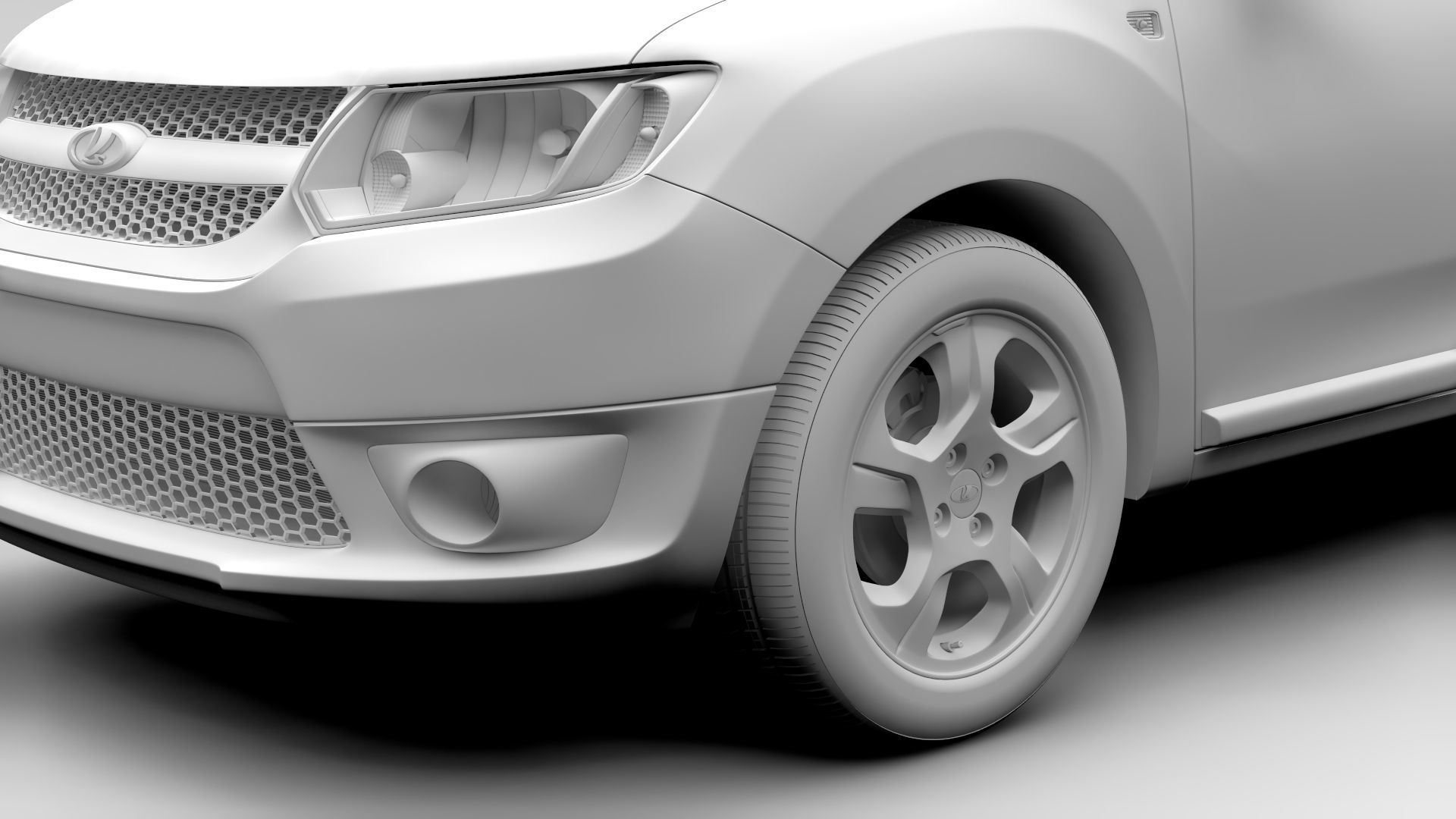 Lada Largus 2016 3D model_14