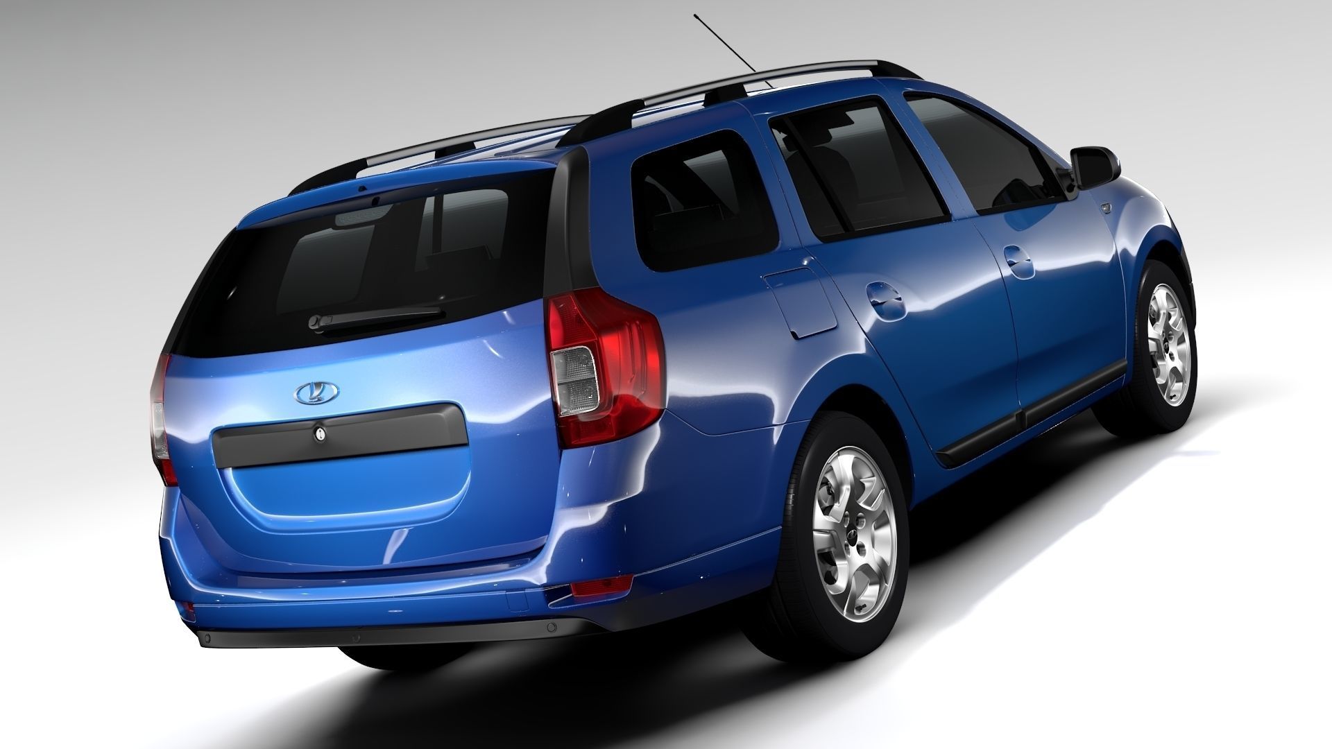 Lada Largus 2016 3D model_1