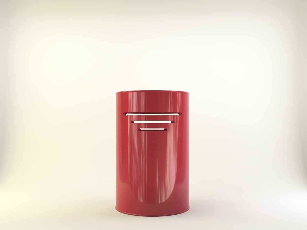 Bin in fancy metals and colors 3D model_15