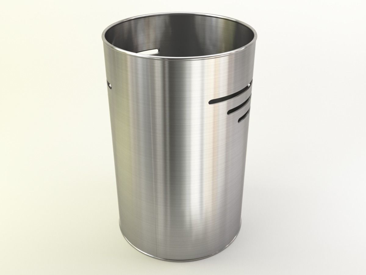 Bin in fancy metals and colors 3D model_3