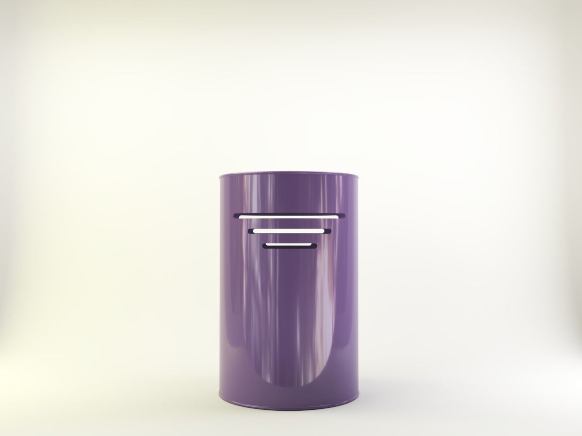 Bin in fancy metals and colors 3D model_13
