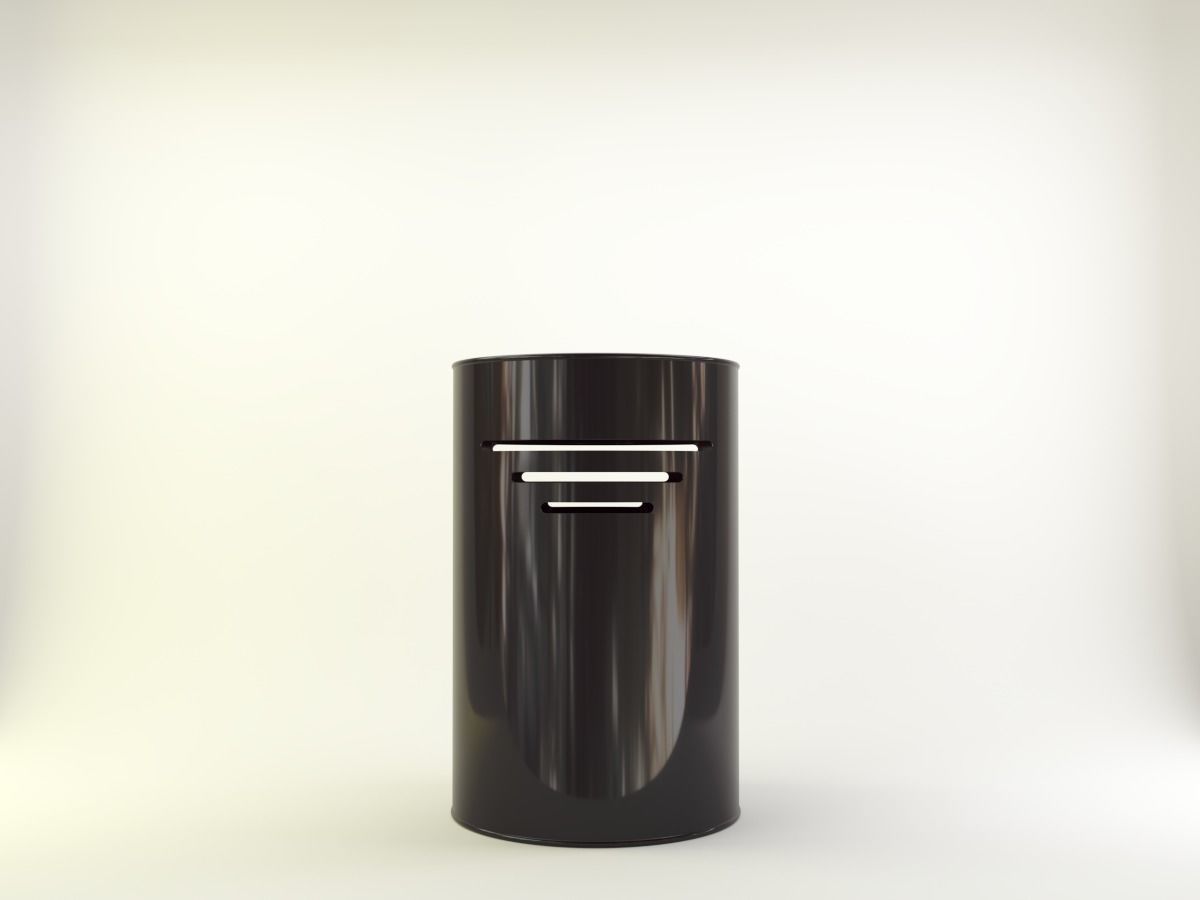 Bin in fancy metals and colors 3D model_19