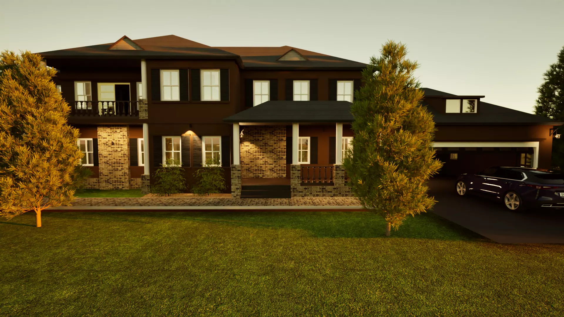 Newbury Home 3D model