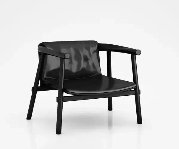 Altay leather armchair by Coedition 
